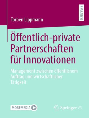 cover image of Öffentlich-private Partnerschaften für Innovationen